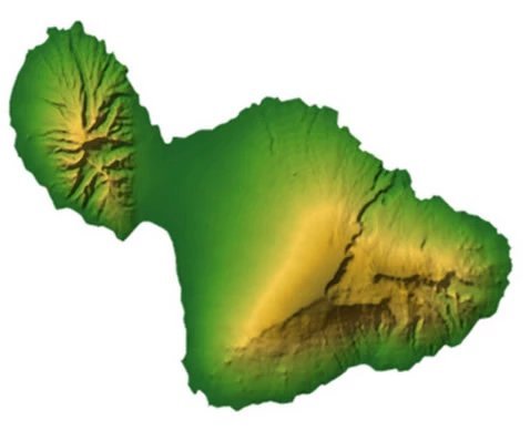 Maui elevation