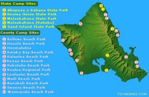 Oahu Camping