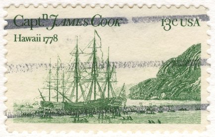 Captain James Cook's stamp