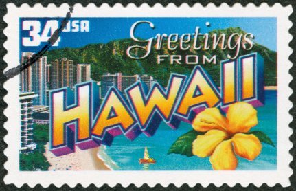 Hawaii postage