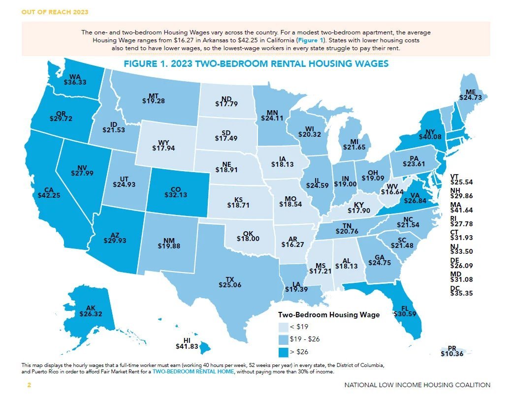 US Housing Cost Map