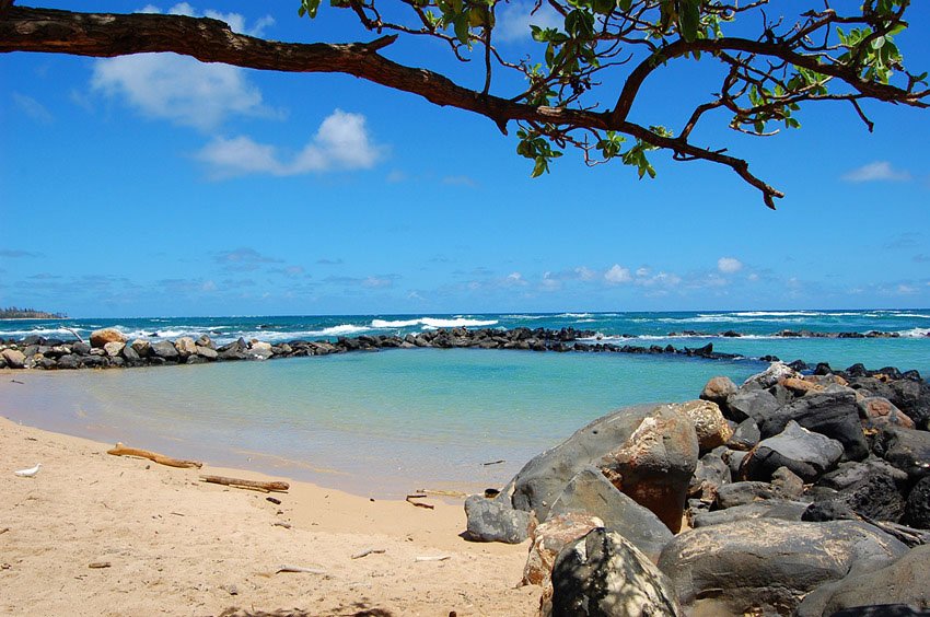 kauai hawaii lydgate beach park pool beaches