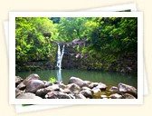 Puohokamoa Falls