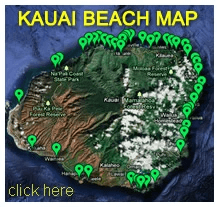 Kauai Beach Map