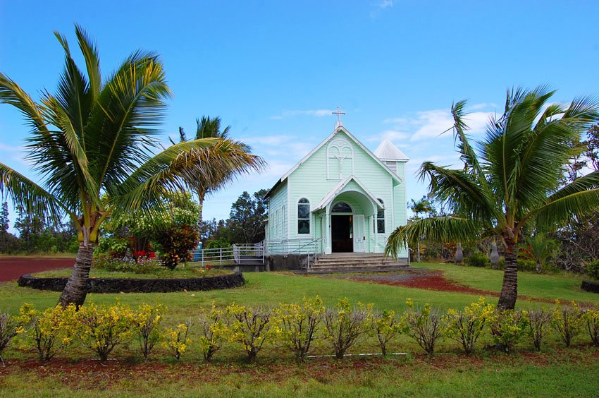 Church near Kaimu