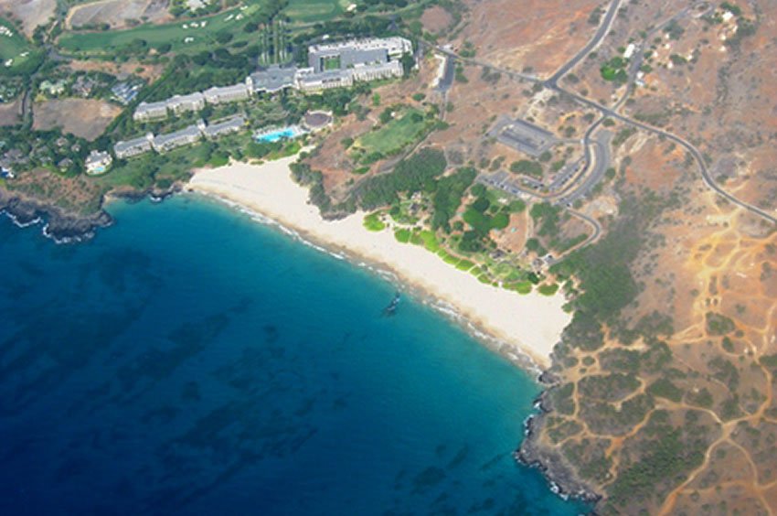 Hapuna Beach aerial