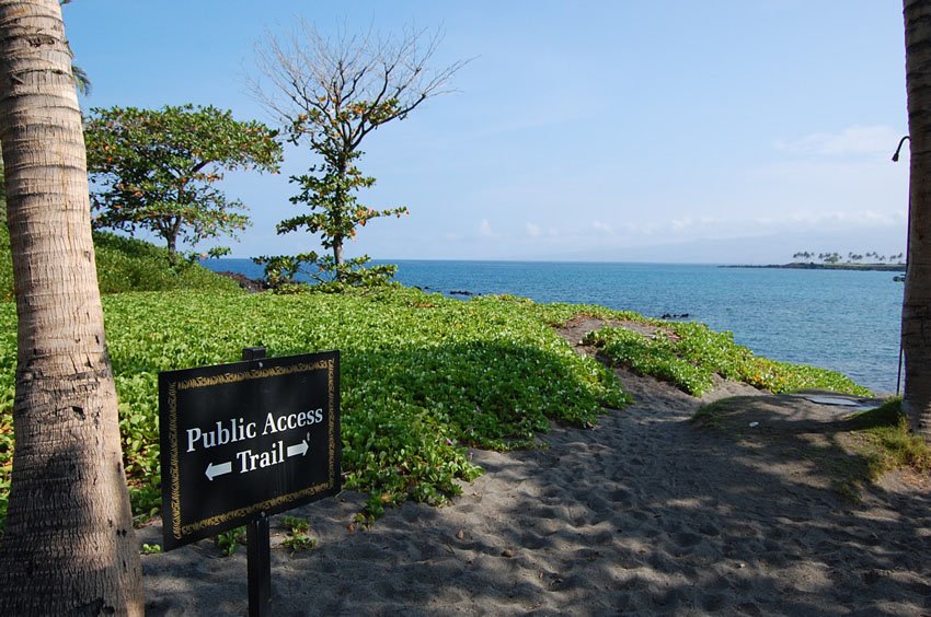 Public access trail