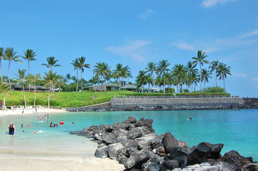 Mauna Lani Resort beach