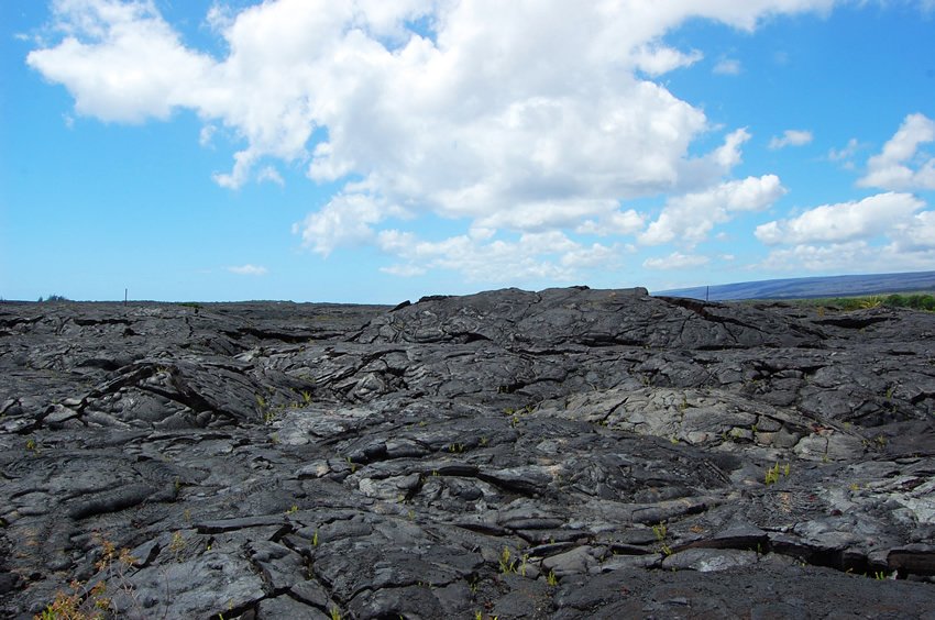 New lava field
