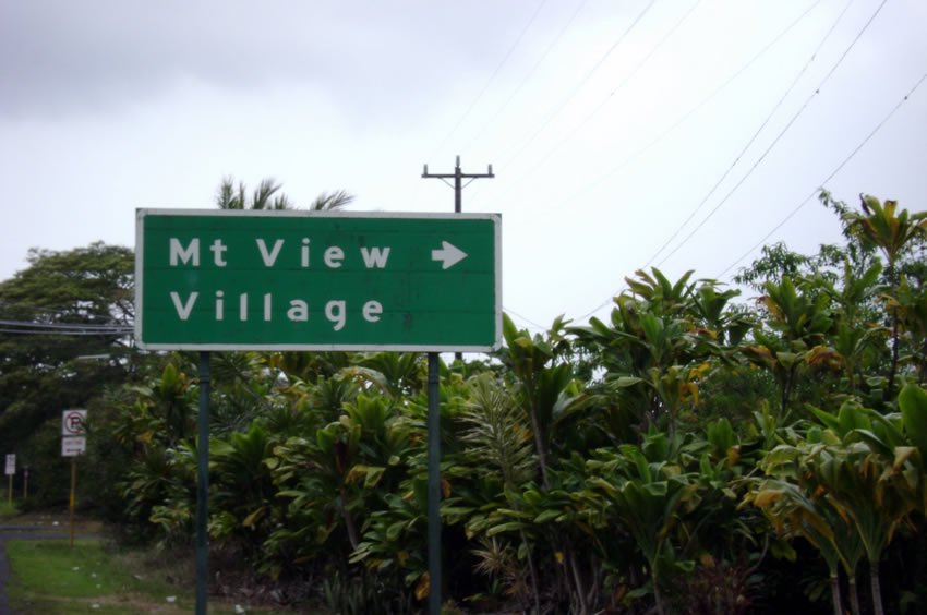Mountain View sign