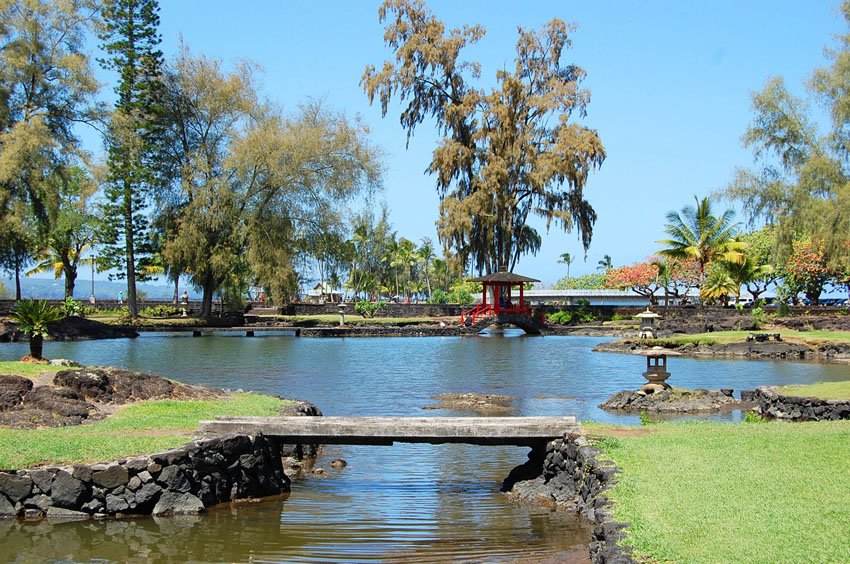 Liliuokalani Gardens Big Island