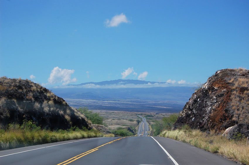 View to Mauna Kea