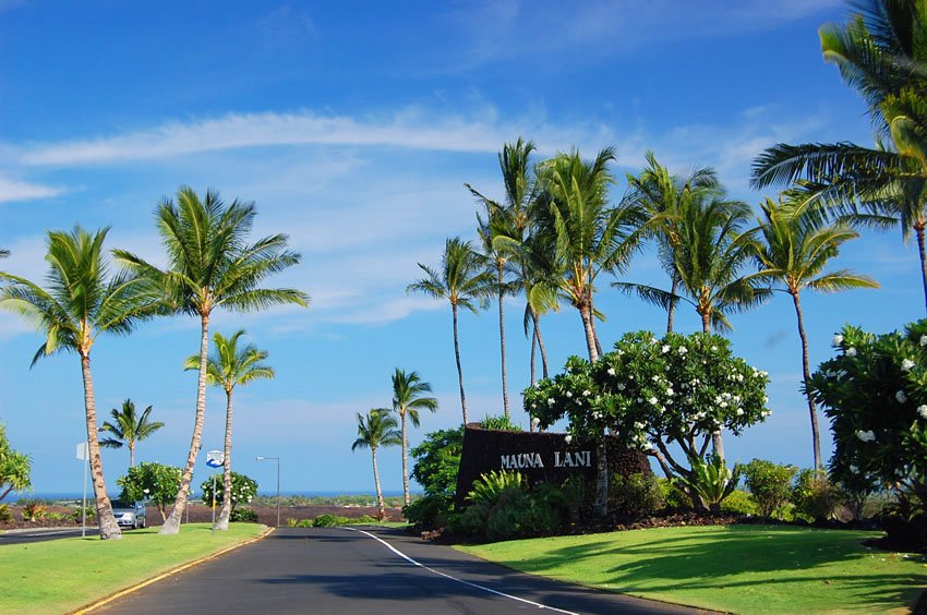Entry to Mauna Lani Resort