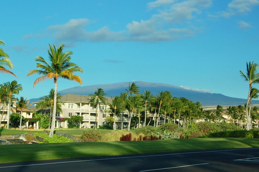 View to Mauna Kea