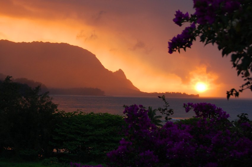 Couchers De Soleil Hawaiiens