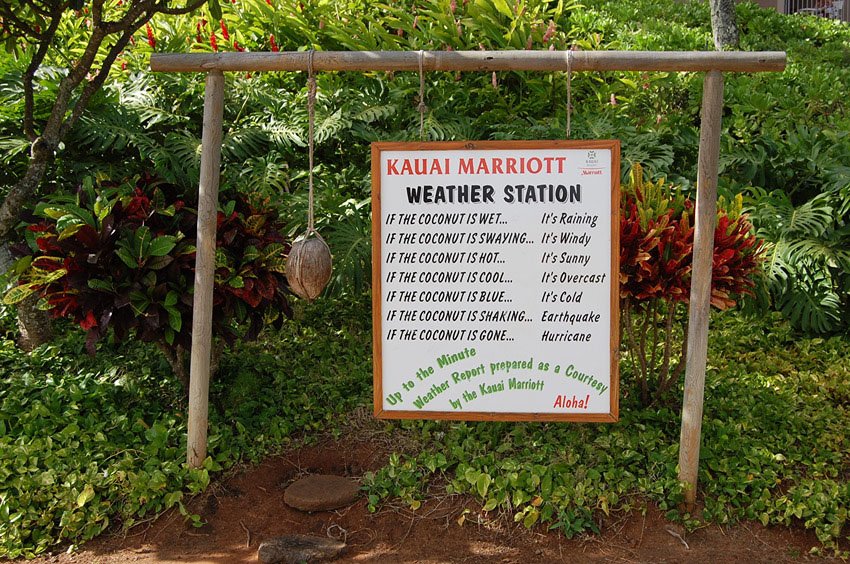 Unique weather station
