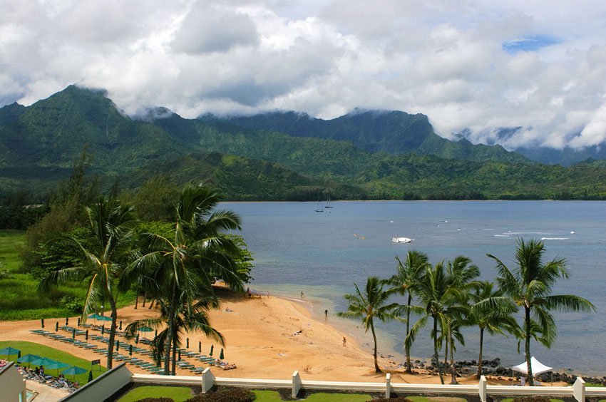 View from St. Regis Princeville