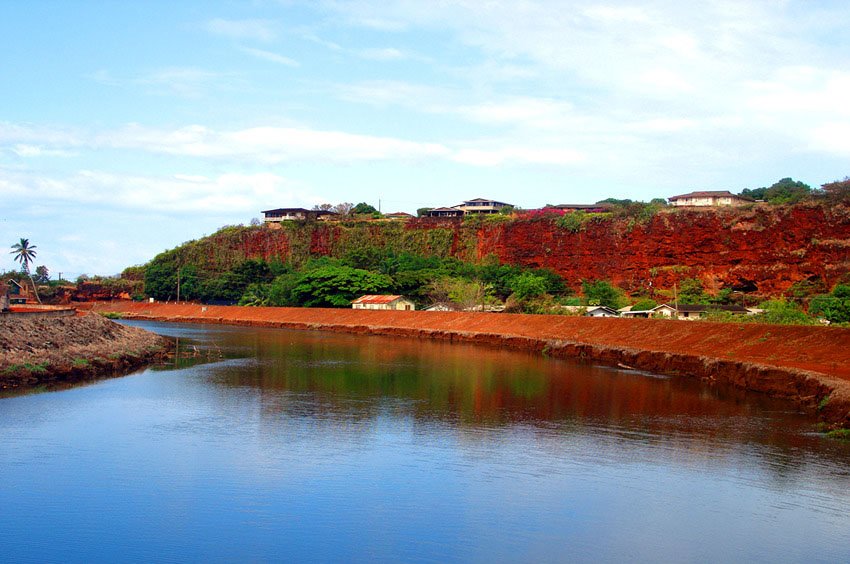 Red soil in Hanapepe