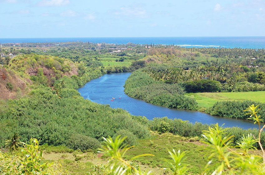 The only navigable river in Hawaii