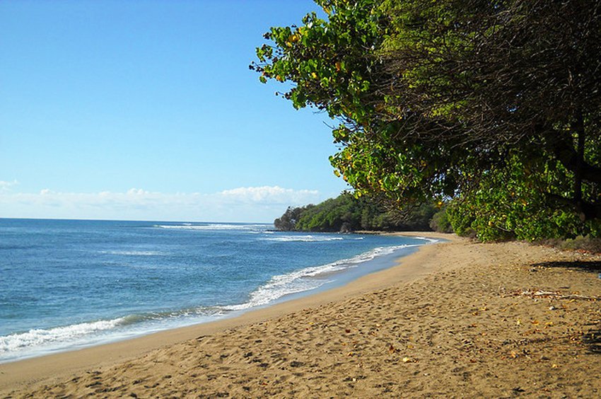 Secluded beach on Lanai