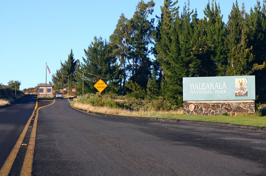 Entrance to Haleakala National Park