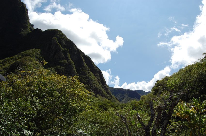 Tall Maui mountains
