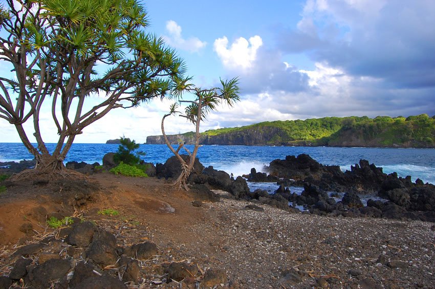 Scenic peninsula on Maui