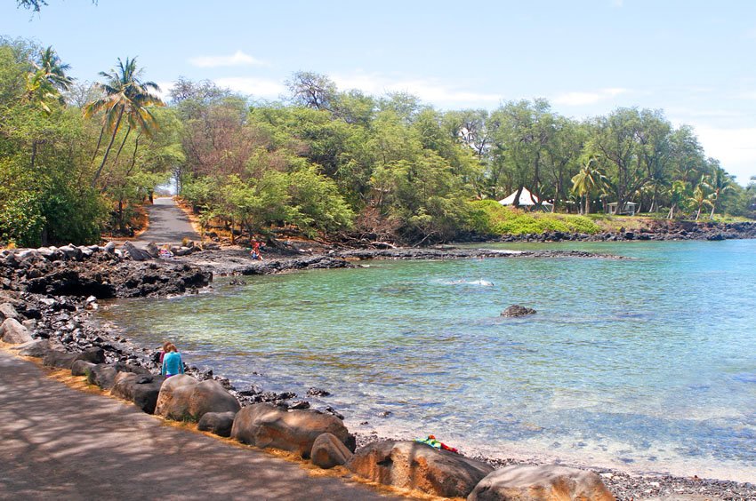 Popular snorkeling spot on Maui