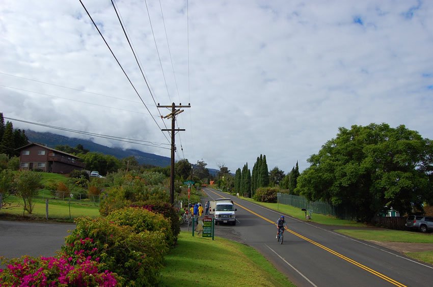 Bike down Haleakala
