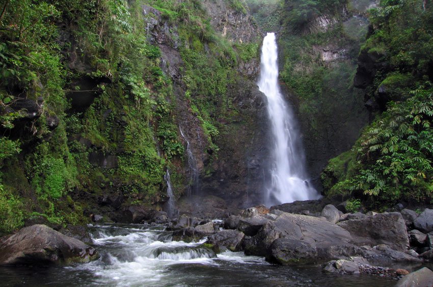 Beautiful Maui waterfall