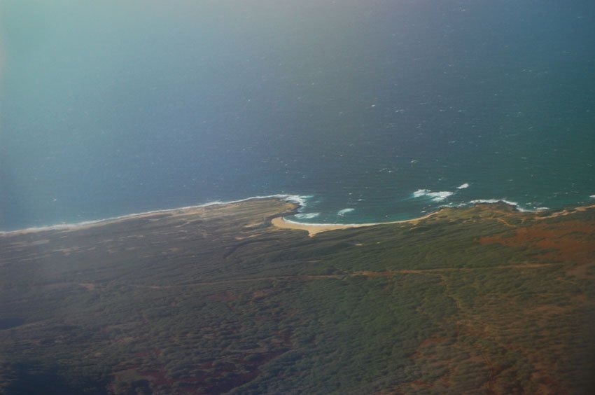 Mo'omomi aerial view