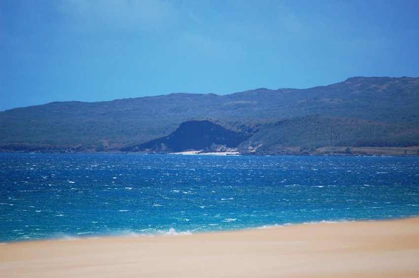 View to Pohakumauliuli Beach
