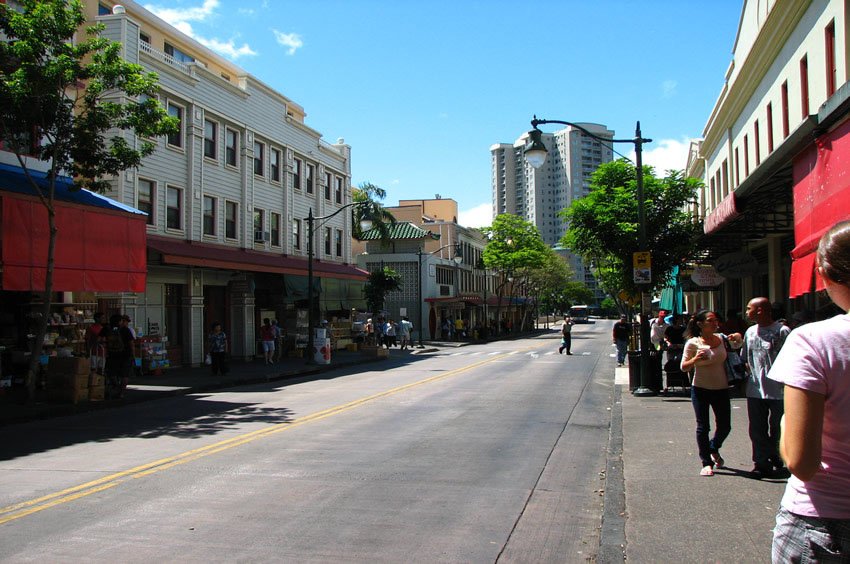 Neighborhood in Honolulu