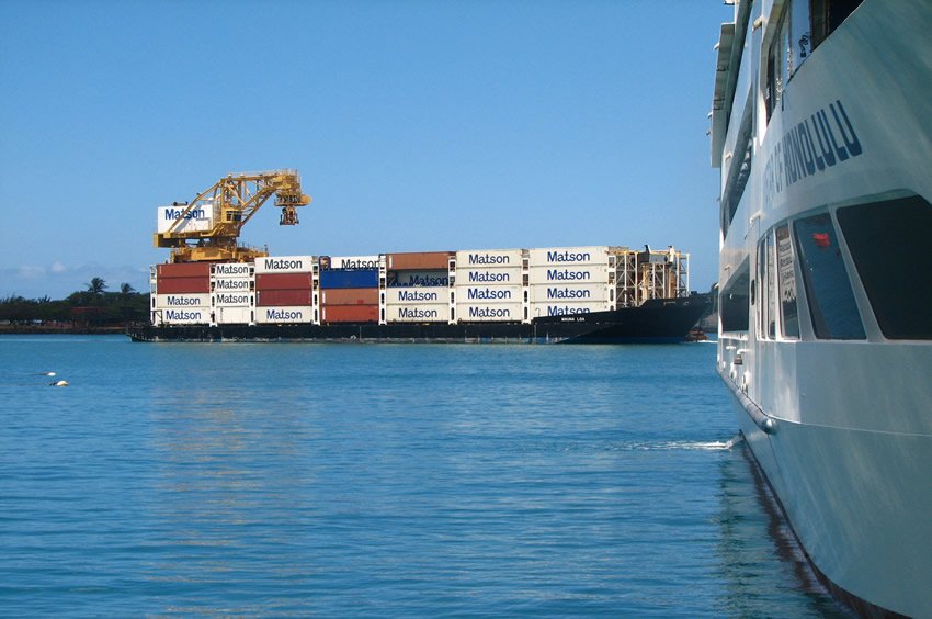 Matson container ship