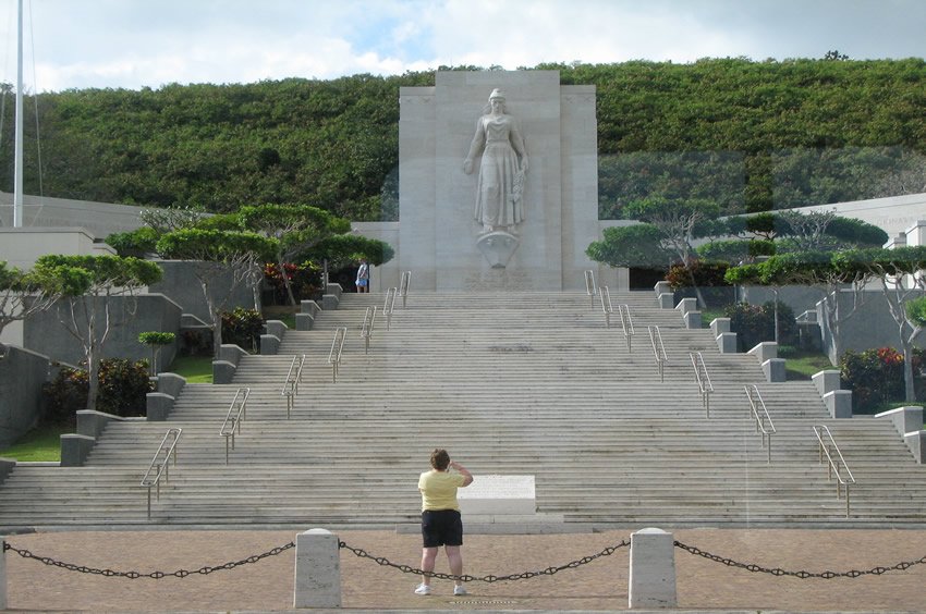 oahu punchbowl hawaii cemetery national