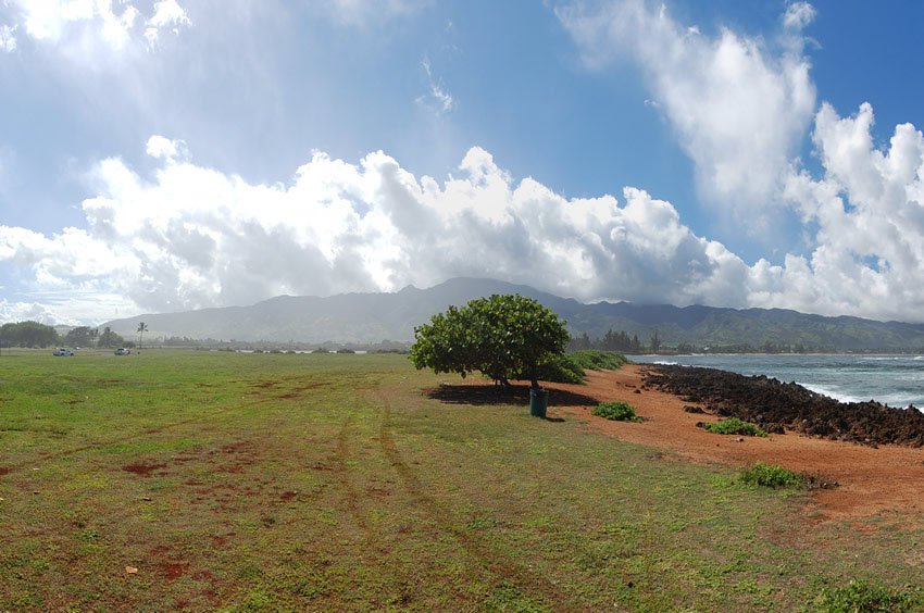 View to the Waianae Mountains