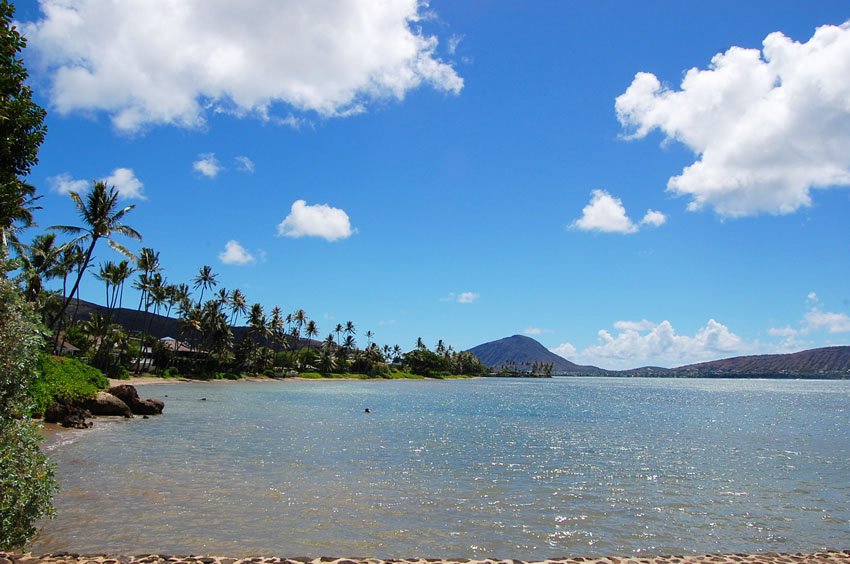 Hawaii Kai shoreline