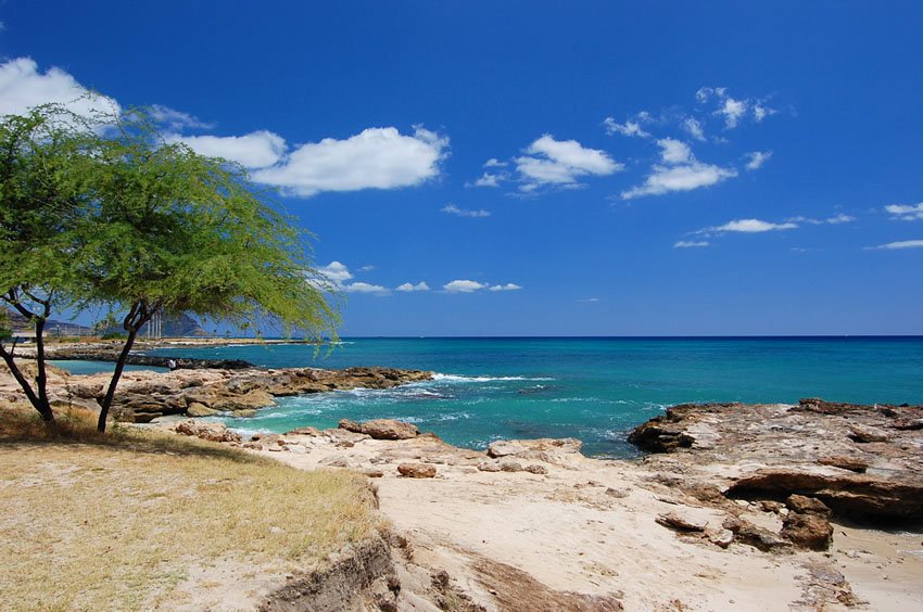 Southern part of the beach