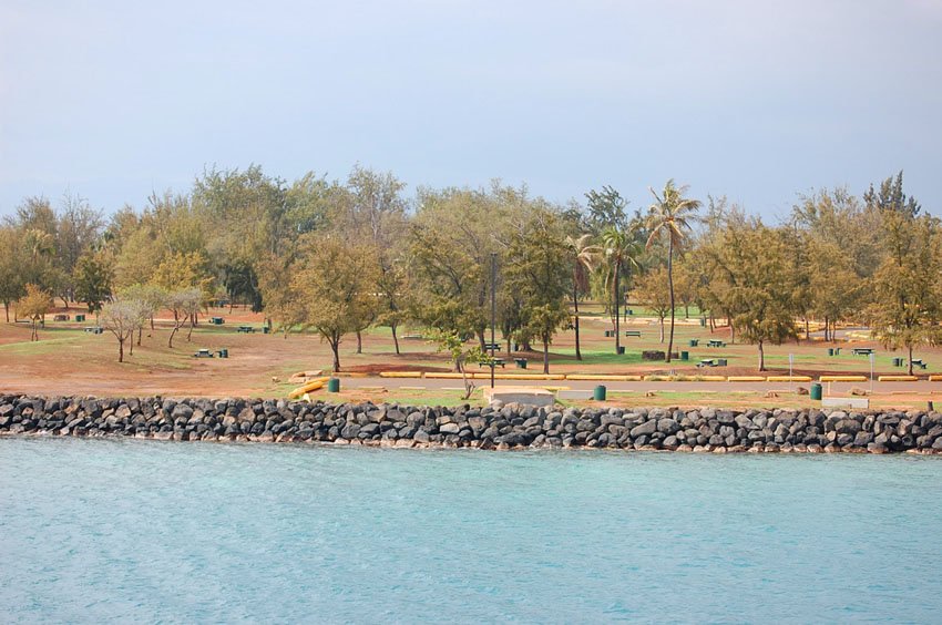 Sand Island Park and picnic area