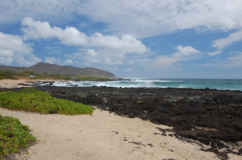 View to Ka Iwi State Scenic Shoreline