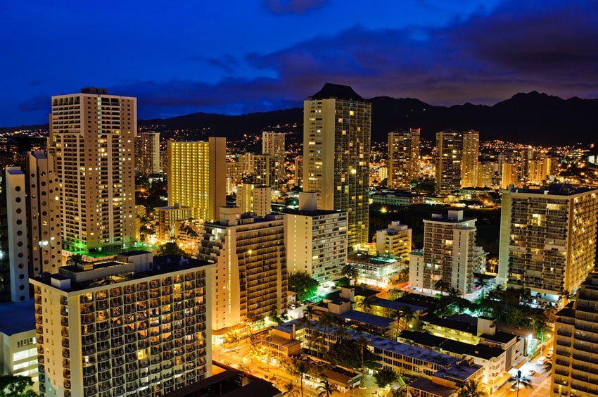Early morning in Honolulu