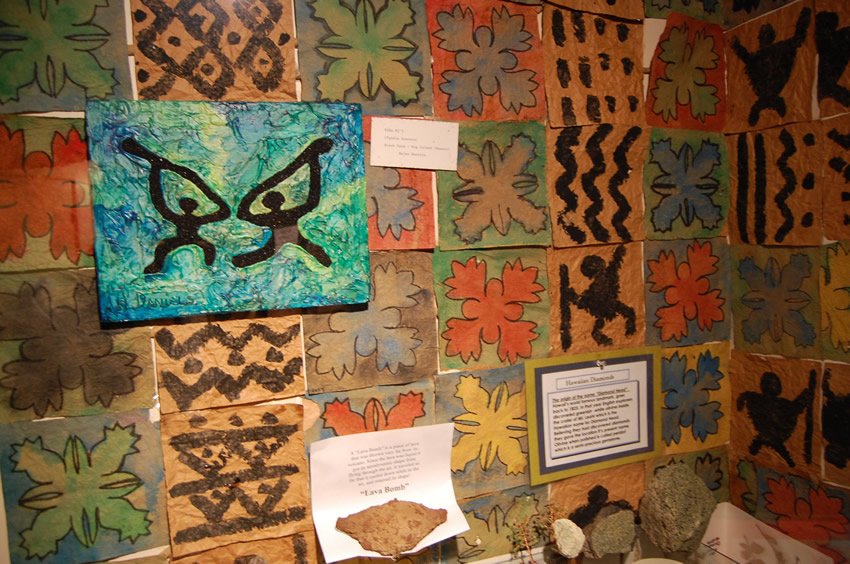 Hawaiian petroglyphs