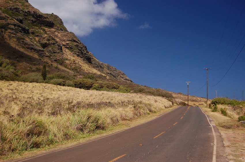 Scenic Oahu drive