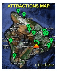 Big Island Attractions Map