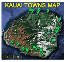 Kauai Cities Map