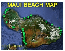 Maui Beach Map