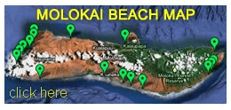 Molokai Beach Map