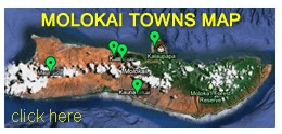 Molokai Cities Map