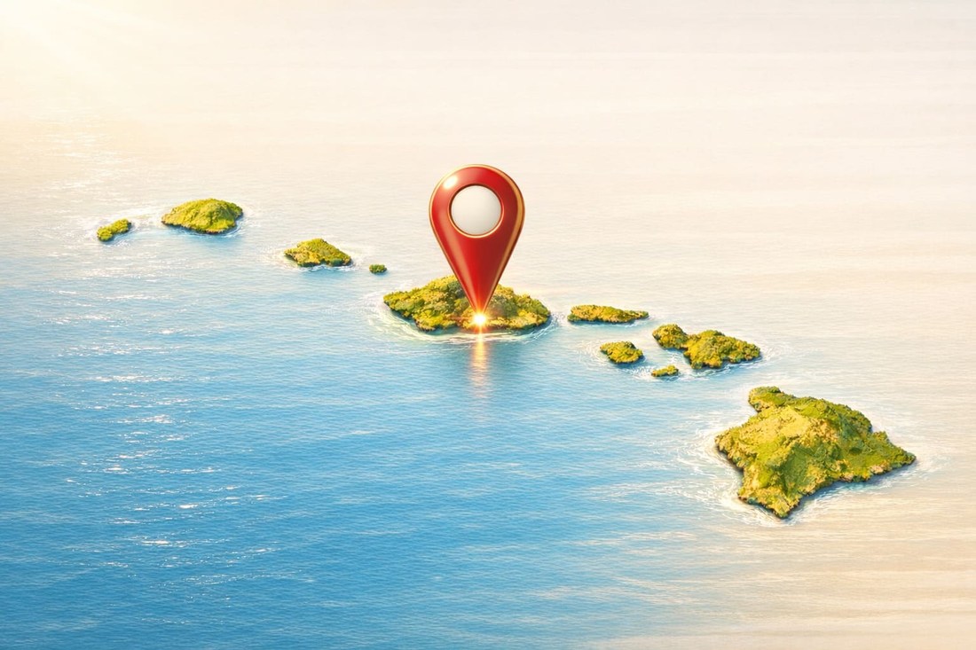Maps & geography in Hawaii