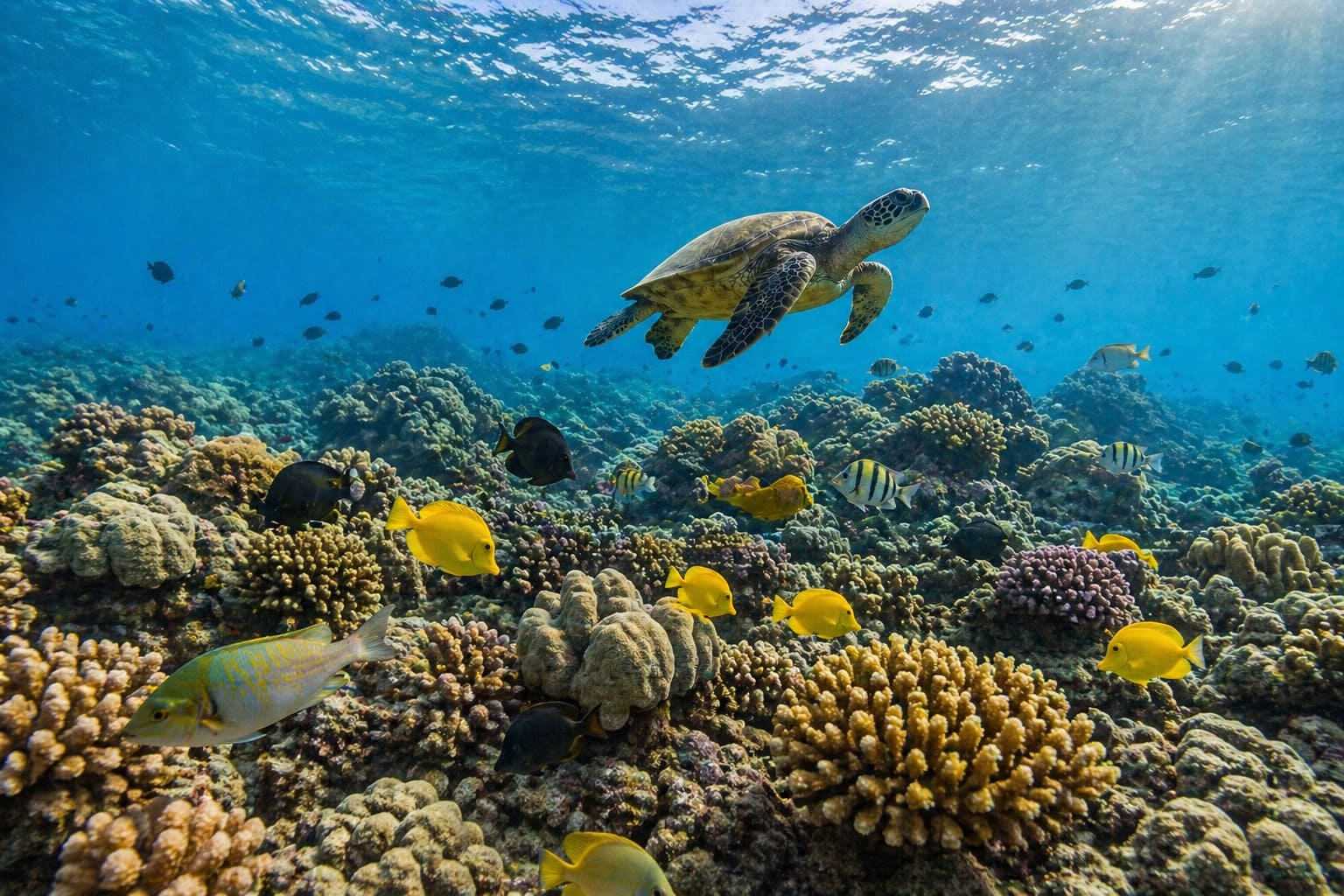 The Hawaiian Coral Reef